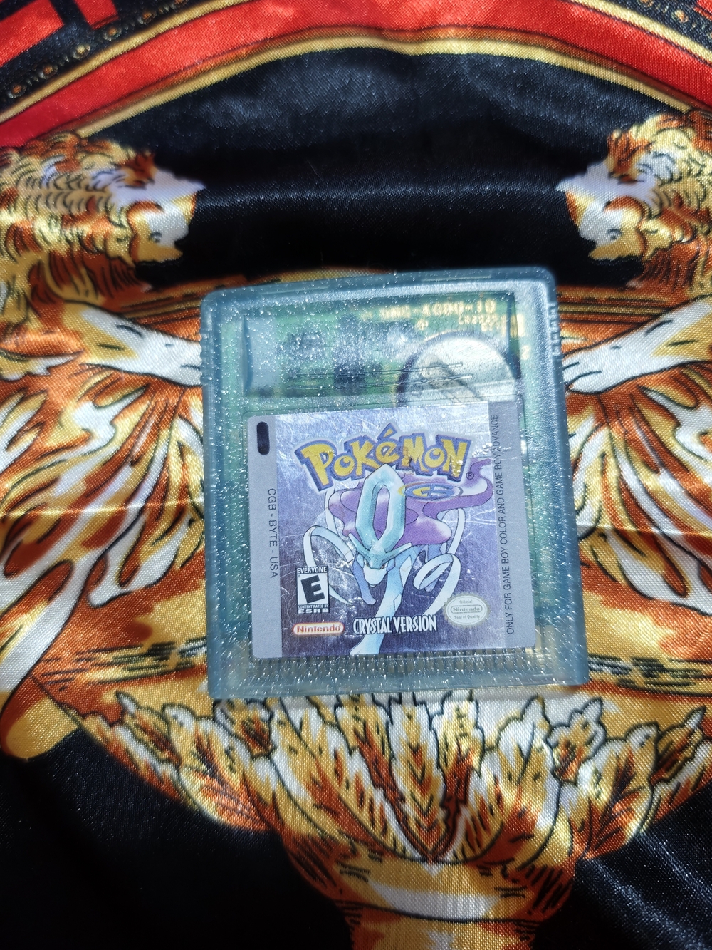 Nintendo Pokémon Crystal Version - Sparkling Clear Teal Cartridge